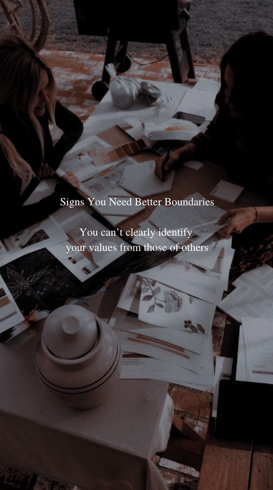 Ways to set boundaries